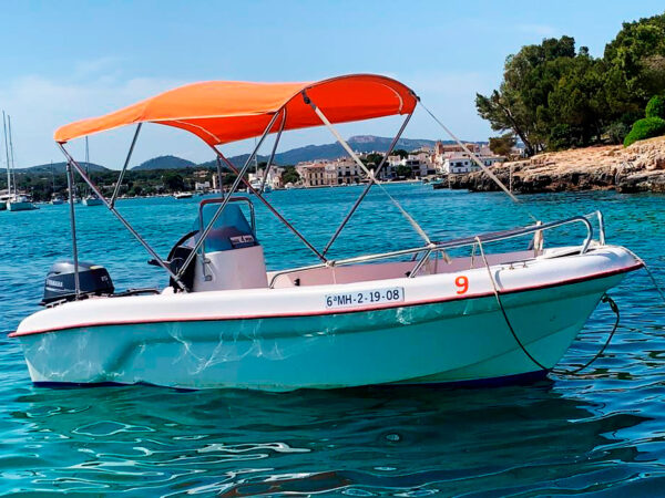 Reservar barca Mallorca modelo ASTEC 400